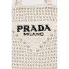 Плетена сумка-шоппер із логотипом бренду