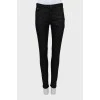 Джинси skinny fit в принт