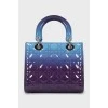 Сумка Lady Dior в принт градієнт