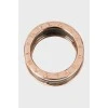 Кольцо из розового золота B.zero1
