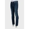 Чоловічі джинси сині slim fit