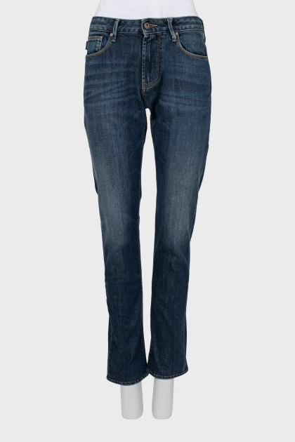 Сині джинси slim fit