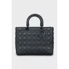 Чорна сумка Lady Dior