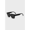 Солнцезащитные очки wayfarer черного цвета