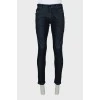 Чоловічі темно-сині джинси slim fit