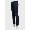 Чоловічі темно-сині джинси slim fit