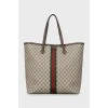 Сумка The Hacker Project Graffiti Tote by Balenciaga x Gucci