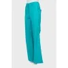 Джинси зі стрілками wide leg fit