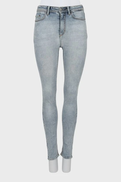 Джинси skinny fit на високій посадці