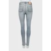 Джинси skinny fit на високій посадці