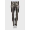 Сірі джинси skinny fit з биркою