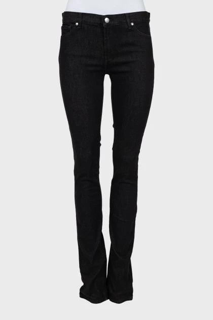 Джинси skinny fit чорного кольору