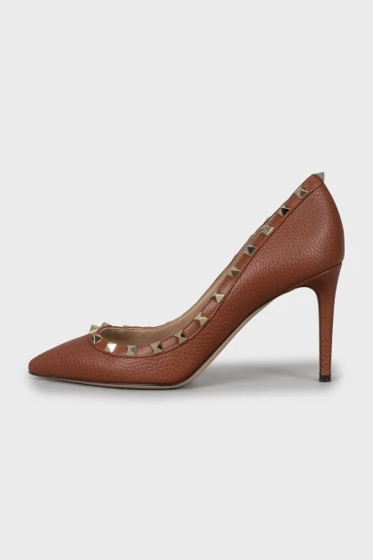 Туфлі зі шкіри Rockstud