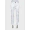Чоловічі білі джинси slim fit