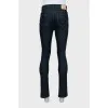 Чоловічі темно-сині джинси slim fit