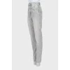 Світло-сірі джинси slim fit
