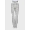 Світло-сірі джинси slim fit