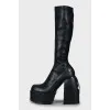 Сапоги Spice Black Stretch