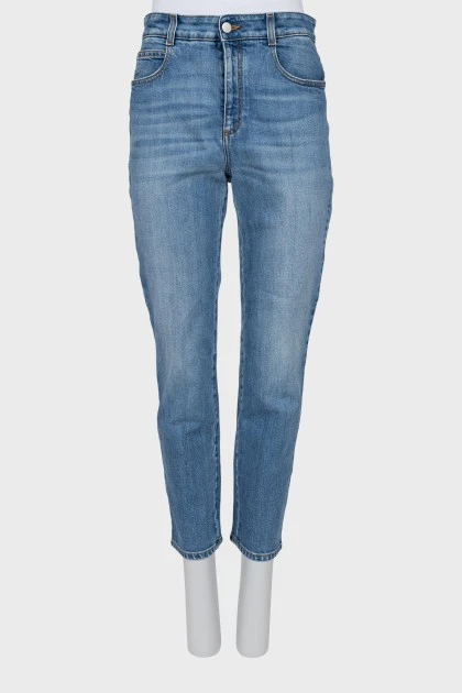 Синие джинсы regular fit