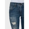 Рвані джинси skinny fit