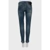 Сині джинси boyfriend cut fit