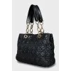 Стьобана сумка Lady Dior