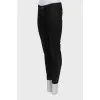 Черные джинсы skinny fit на низкой посадке