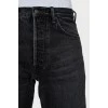 Джинси на високій талії straight fit