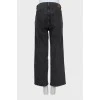 Чорні джинси wide leg fit