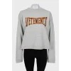 Двосторонній світшот by Vetements x Champion