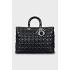 Чорна сумка Lady Dior