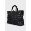 Чорна сумка Lady Dior