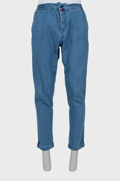 Чоловічі джинси regular fit на гудзиках