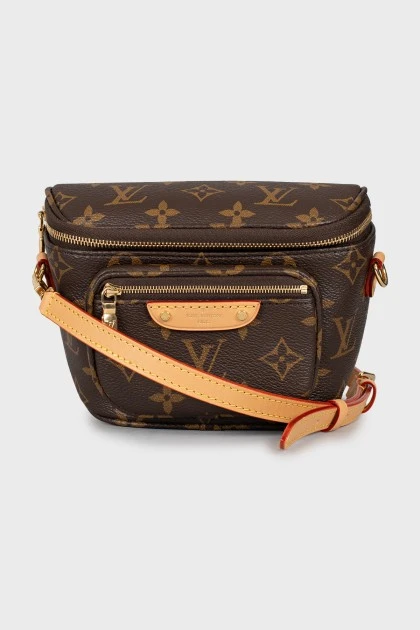 Сумка із фірмовою монограмою Mini Bumbag