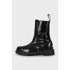 Кожаные ботинки by Vetements x Dr. Martens