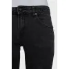 Джинси skinny fit декоровані вишивкою