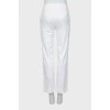 Білі штани straight fit
