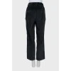 Вельветовые брюки straight fit