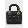 Сумка зі шкіри Lady Dior