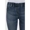 Сині джинси skinny fit на резинці