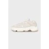 Сірі кросівки Yeezy 500 з биркою