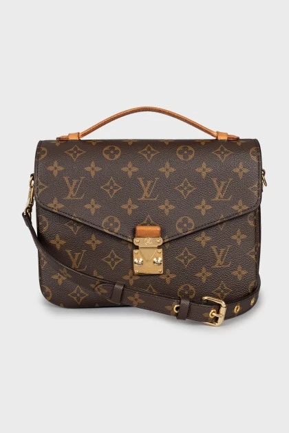 Сумка Pochette Metis из канвы