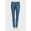 Джинси skinny fit на середній посадці