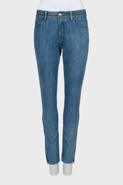Джинси skinny fit на середній посадці