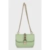 Зелена сумка Rockstud Glam Lock