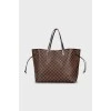 Сумка Neverfull MM из канвы