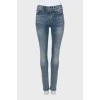 Синие джинсы skinny fit