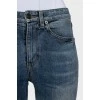 Синие джинсы skinny fit
