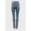 Синие джинсы skinny fit