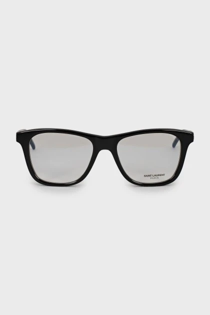 Черная оправа wayfarer с биркой